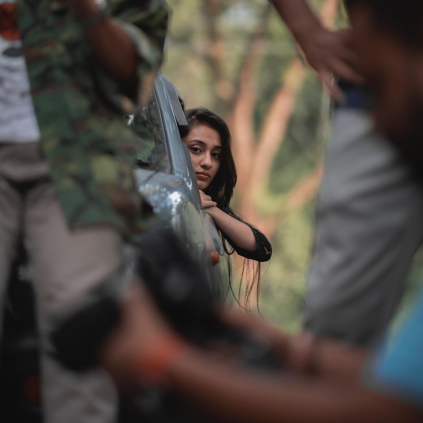 Between Takes · Forest Set — frame 1 of 5
